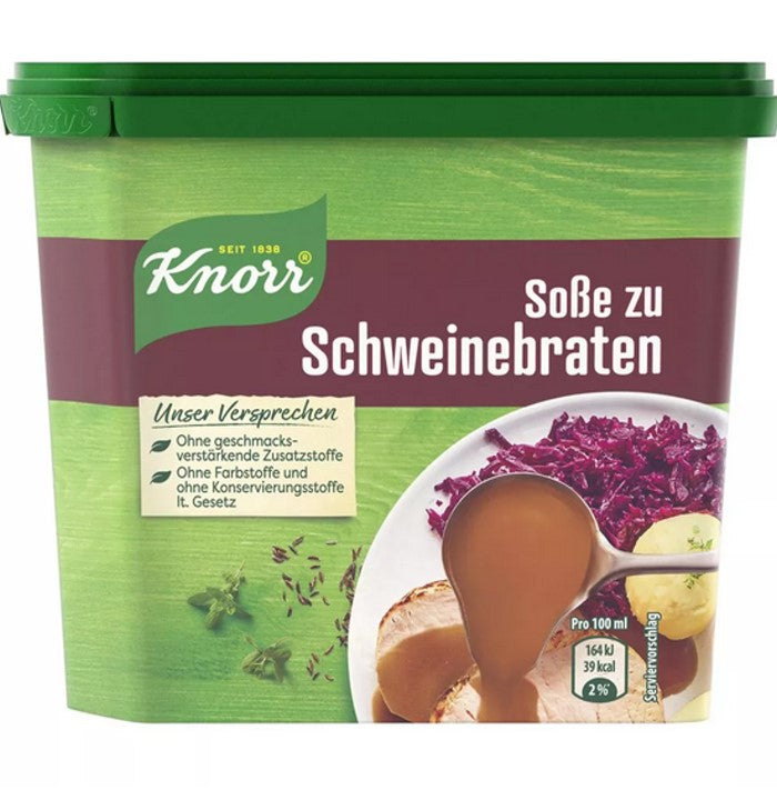 Knorr Soße zu Schweinebraten in der Vorratsdose für 2,25 Liter 234g