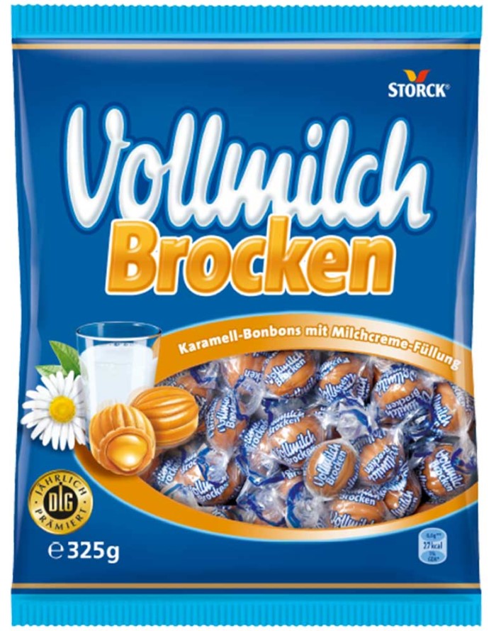 Storck Vollmilch Brocken Karamell Bonbons 325g