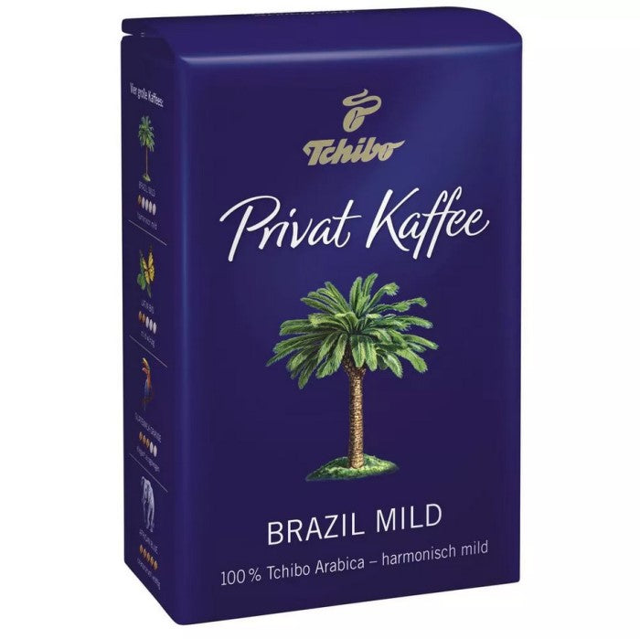 Tchibo Privat Kaffee Brazil Mild ganze Bohnen 500g