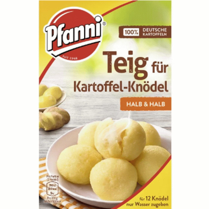 Pfanni Teig für Kartoffel-Knödel Halb & Halb 318g