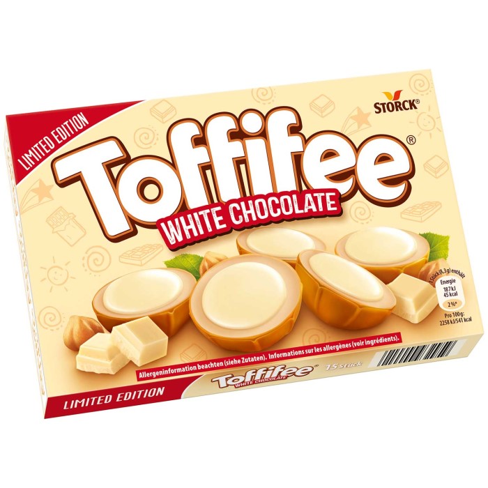 Storck Toffifee White Chocolate Pralinen Limited Edition 125g