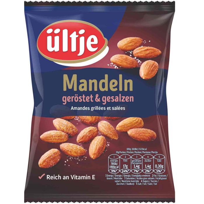 ültje Mandeln geröstet & gesalzen 150g / 5.29oz