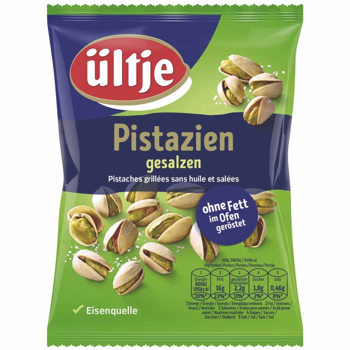 ültje Pistazien im Ofen geröstet & gesalzen 150g / 5.29oz