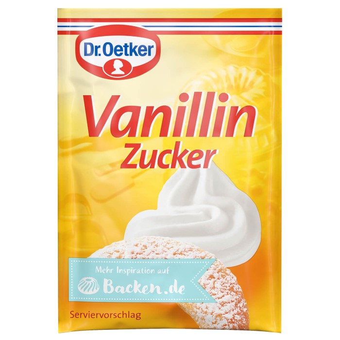 Dr. Oetker Vanillin-Zucker Vanillezucker 10er Pack