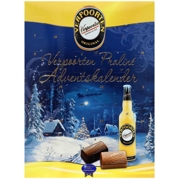 Verpoorten Eierlikör Praliné Adventskalender 240g