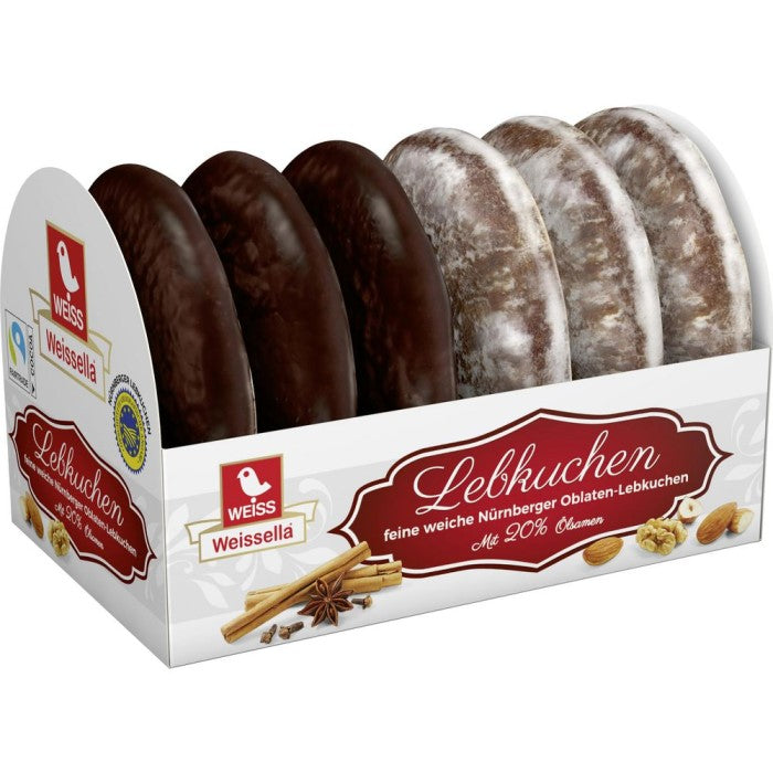 Weiss Weissella Oblaten-Lebkuchen 2-fach sortiert 200g