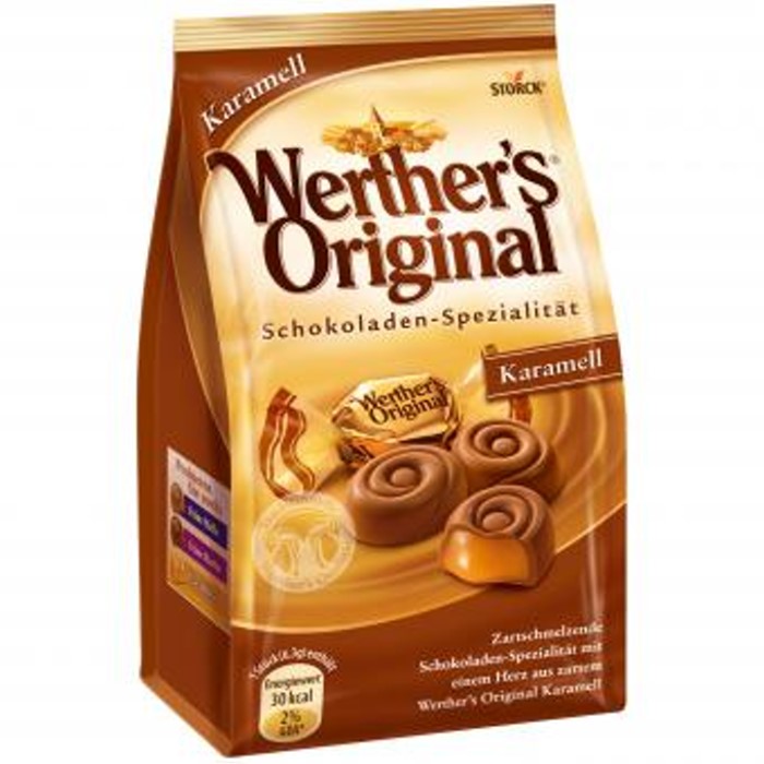 Storck Werthers Original Schokoladen-Spezialität Karamell 153g