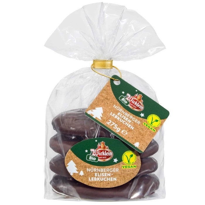 Wicklein Nürnberger Bio Elisen Lebkuchen Vegan 275g