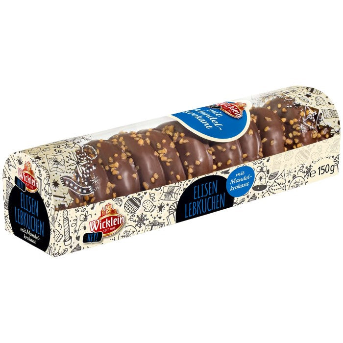 Wicklein Mini Elisen Lebkuchen Mandel-Krokant 150g