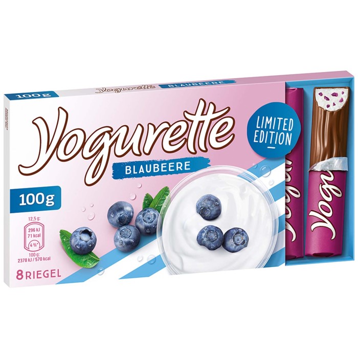 Ferrero Yogurette Blaubeere Limited Edition 100g