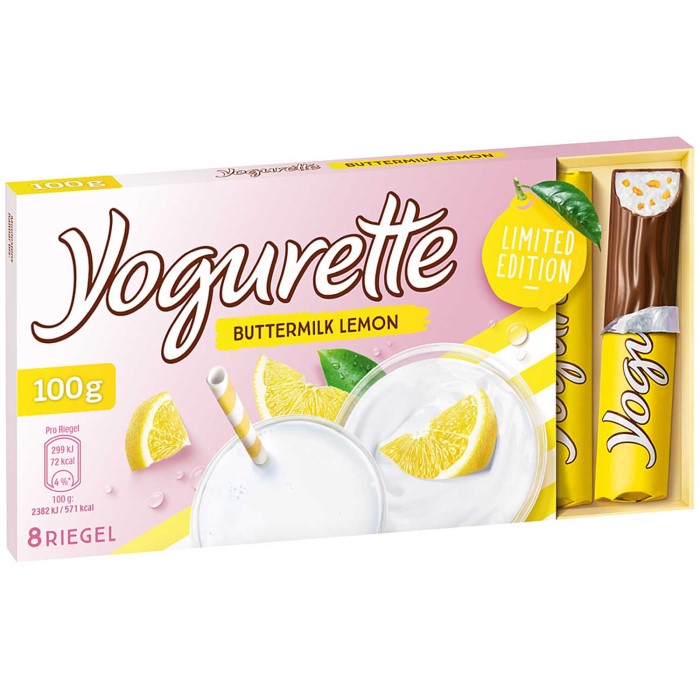 Ferrero Yogurette Buttermilk Lemon Limited Edition 100g