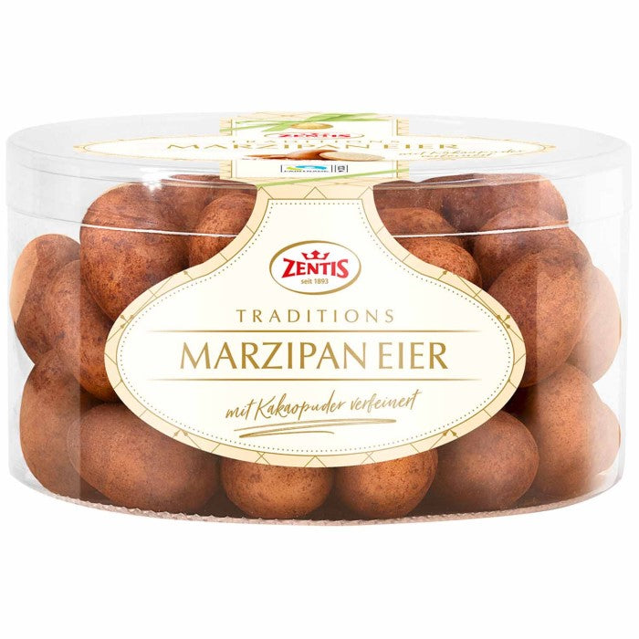 Zentis Marzipan Eier mit Kakao gepudert Ostern 500g / 17.63 oz