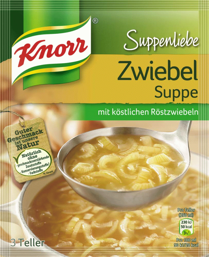 Knorr Suppenliebe Zwiebelsuppe 46g