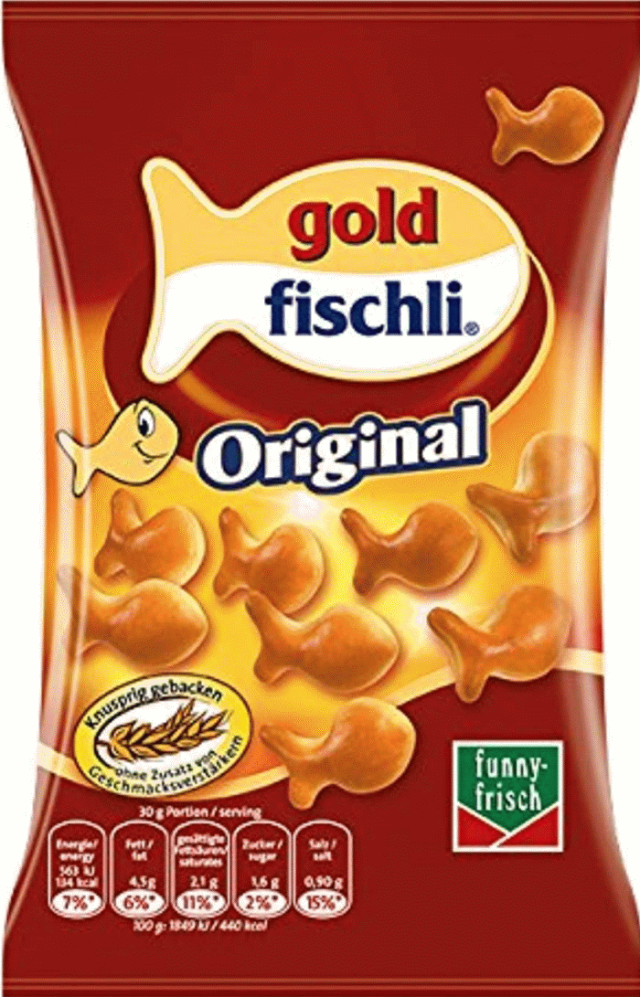 funny-frisch Gold Fischli Original 100g