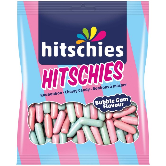 hitschies Kaubonbons Bubble Gum Flavor 140g / 4.93 oz