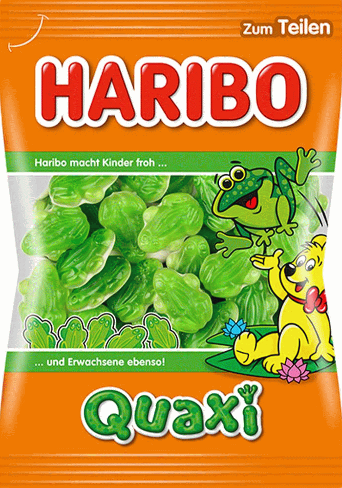 HARIBO Quaxi Frösche Fruchgummies 175g